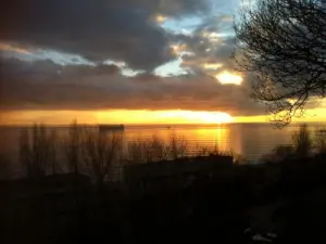 Sonnenuntergang vor Nizza Le Havre