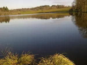 Pond of Gane Torte in Lonzac