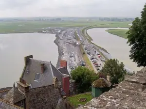 Vista da Mont-Saint-Michel