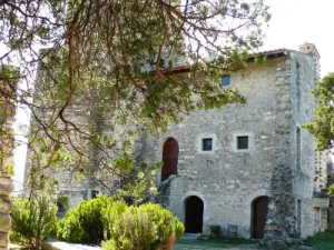 Vue du château côté cour