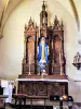 Altar der Jungfrau - Kirche von Tholy (© JE)