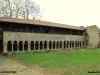 Les Herbiers - Cloister of the Abbey of Grainetière