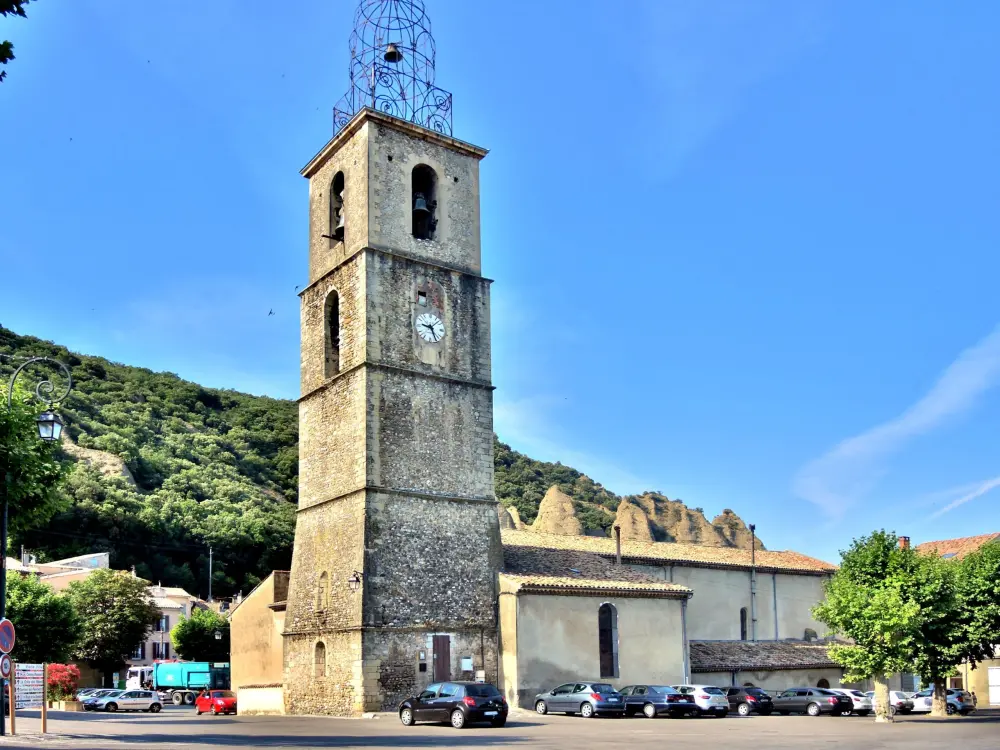 Les Mées - Church of Our Lady of the Olive Tree (© J.E)