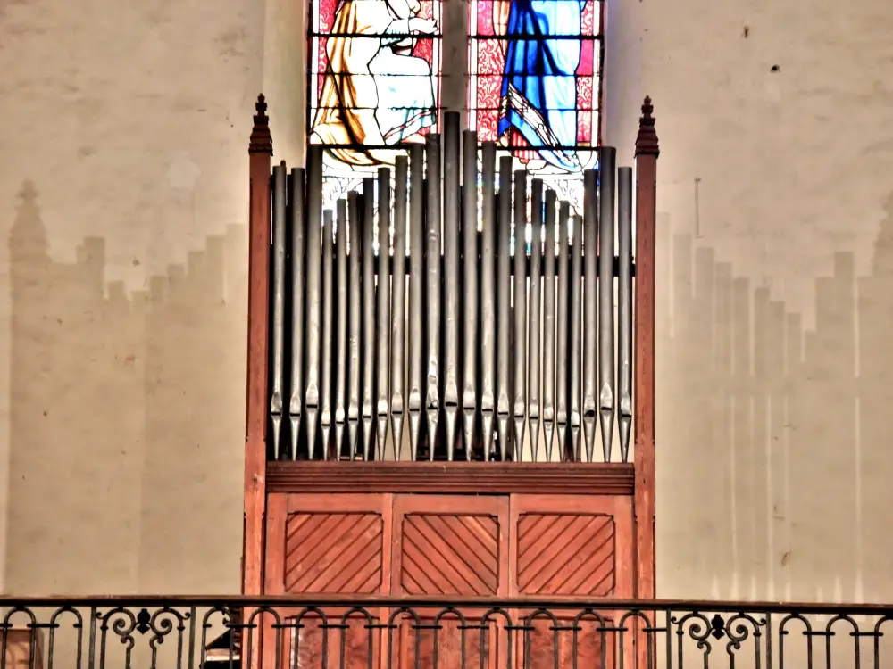 Les Mées - Organ of the church (© J.E)