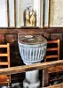 Hautepierre-le-Châtelet - Baptismal font of the church (© JE)