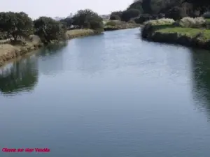 Olonne-sur-Mer - Grand canal through the marshes