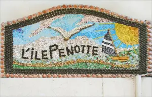Straten van Île Penotte naast La Pendule (Remblai)