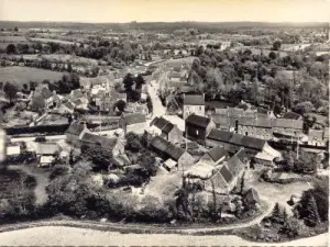 Aerial view in the years 1950-1960