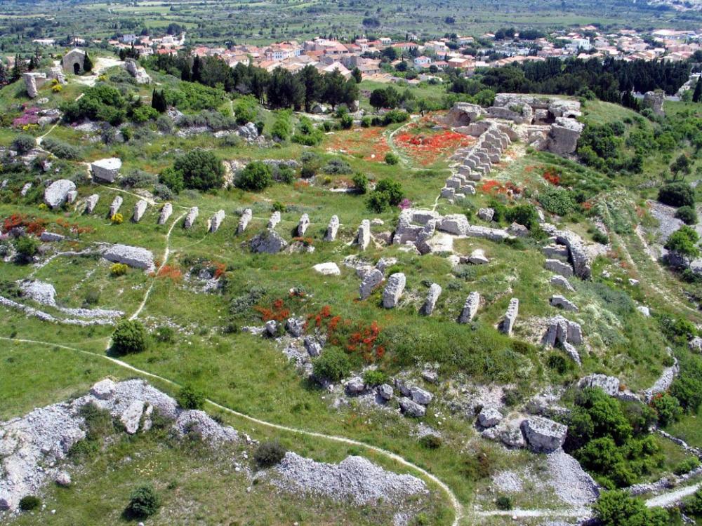 Leucate - The ruins of the castle