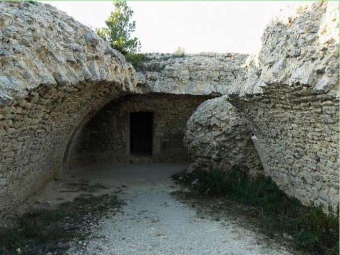Leucate - Ruins of the fort of Leucate