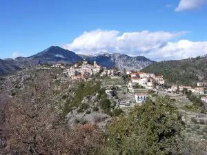 Blick auf das Dorf