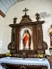 Altar of the Sacred Heart of Jesus - Church of Liézey (© JE)