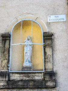 Oratoire de la Vierge, rue Richebourg (© J.E)