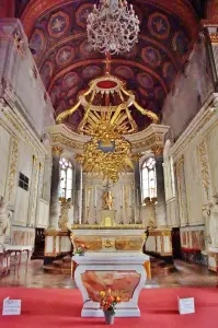 El interior de la iglesia de San Nicolás