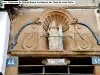 Statuette of Saint Barbara above the Traje de Chez Perle (© Jean Espirat)