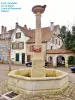 Fountain on Place Aubrac (© Jean Espirat)