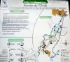 Information on the Onde Trail (© J.E)