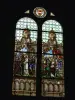Buntglasfenster der Basilika