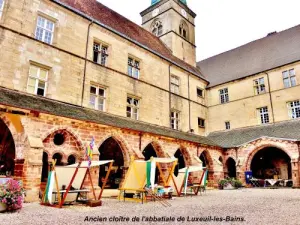 Cloître de l'ancienne abbaye (© Jean Espirat)