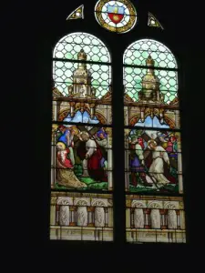 Le vetrate della basilica