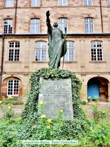 Statue de Saint Colomban (© Jean Espirat)
