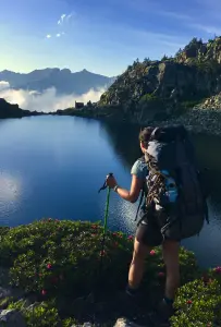 Lugares de vivac a unas pocas horas a pie de la reserva Néouvielle (© OT Luz)