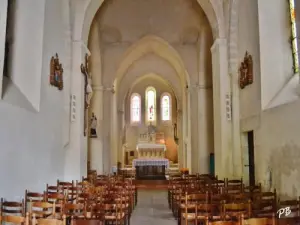 Interior St. Vincent de Paul Church interior