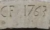 Dintel, fecha 1763 (© JE)
