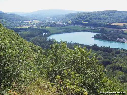 Mandeure - View from lookout rock