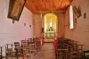 Champeaux-et-la-Chapelle-Pommier - The interior of the Saint-Fiacre church