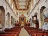 Martigues - L'intérieur de l'église Sainte-Madeleine
