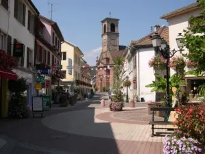 Masevaux - Calle peatonal