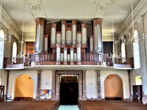 Órgano Kern, en la iglesia de Masevaux (© JE)