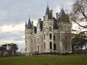 Het kasteel van La Baronnière gebouwd tussen 1852 en 1856