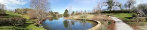 Boating lake of Mauriac