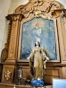 Altar der Jungfrau, in der Kirche (© JE)