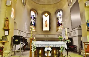 The interior of the Church of St. Martin