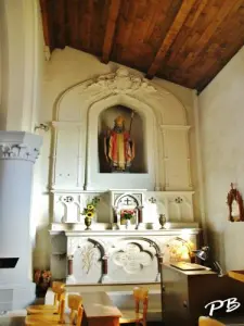 Intérieur de l'église Saint-Amand