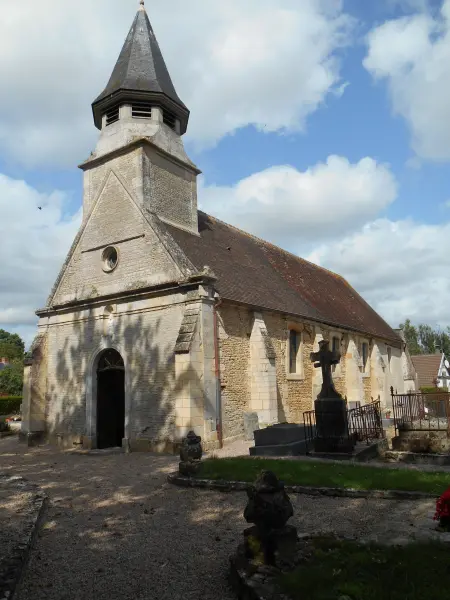 Église de Bissières - Monument à Méry-Bissières-en-Auge