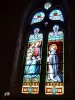 Interieur van de kerk Saint-Apollinaire