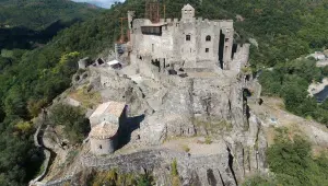Castillo Meyras tomó el nombre de Ventadour en el siglo XIX
