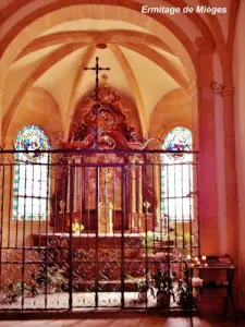 Chapel of the hermitage of Mièges (© J.E)