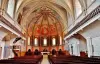 The interior of Notre-Dame church