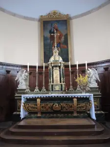 Retable de l'église (© Jean Espirat)