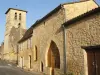 Molières - Ein weiterer Blick auf die Kirche