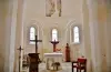 Interior of the Sainte-Madeleine church