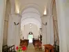 Interior of the Sainte-Madeleine church