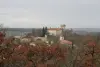 Montégut - seen the GR653 Montégut Castle