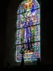 聖フランソワ＝イシドール・ガジェリンのステンドグラスの窓 (© JE)