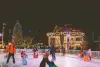 Morzine rink in the square of the Tourist Office